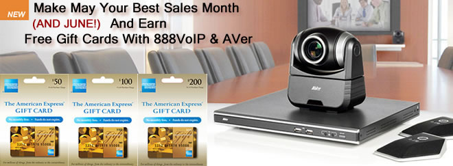 2012-may-aver-promo 2012 june aver promo 888VoIP Extends AVer HD Video Conferencing Promo