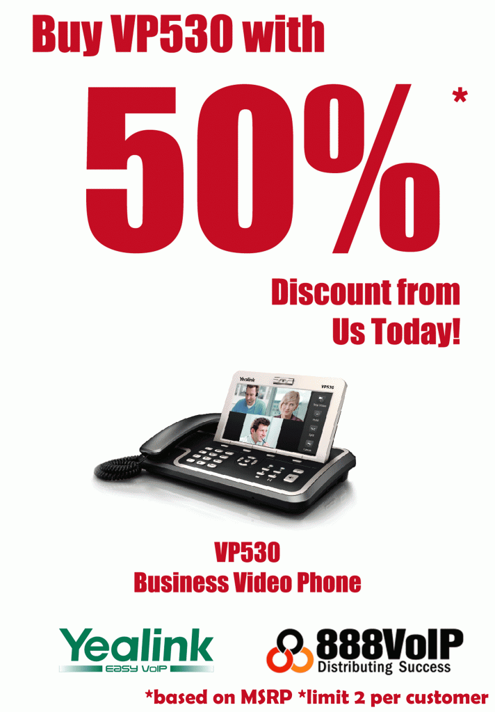 VP530 Poster3 712x1024 Yealink Announces VP530 Promotion
